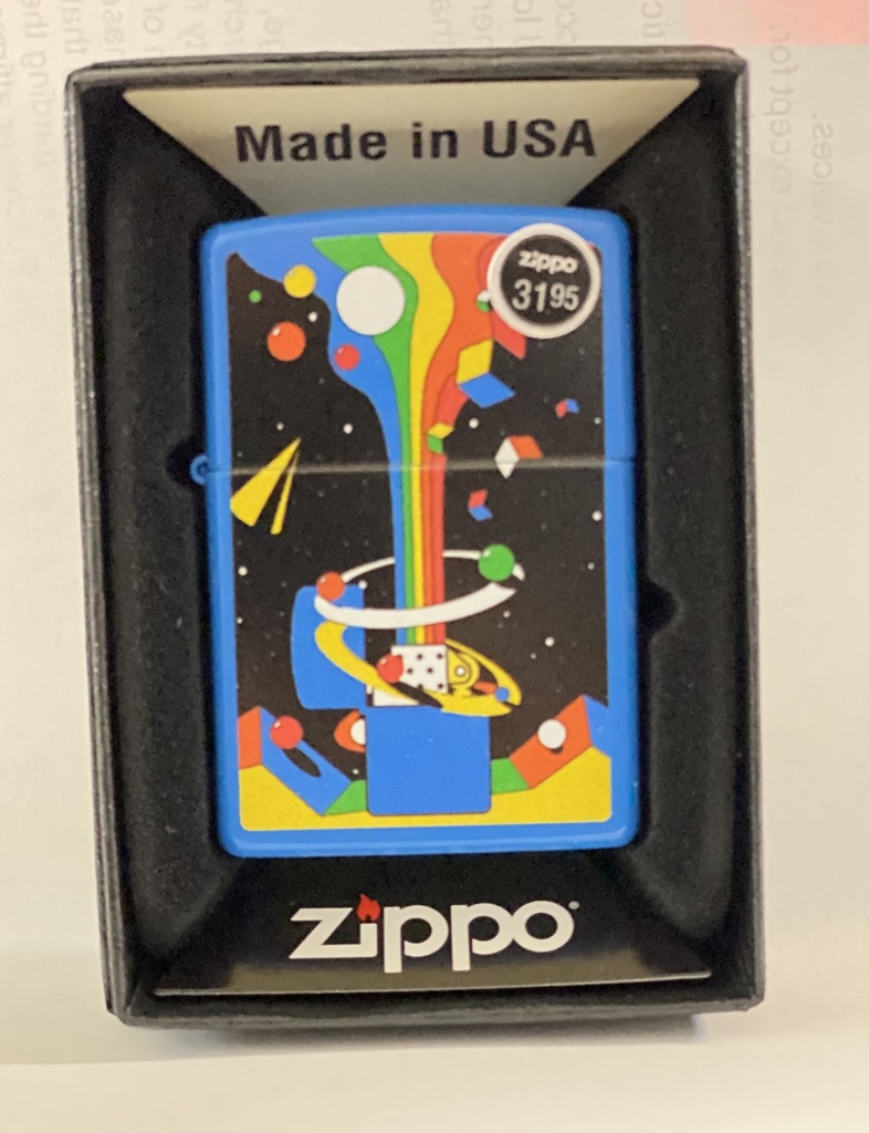 ZIPPO LIGHTER RETRO ZIPPO DESIGN #46155