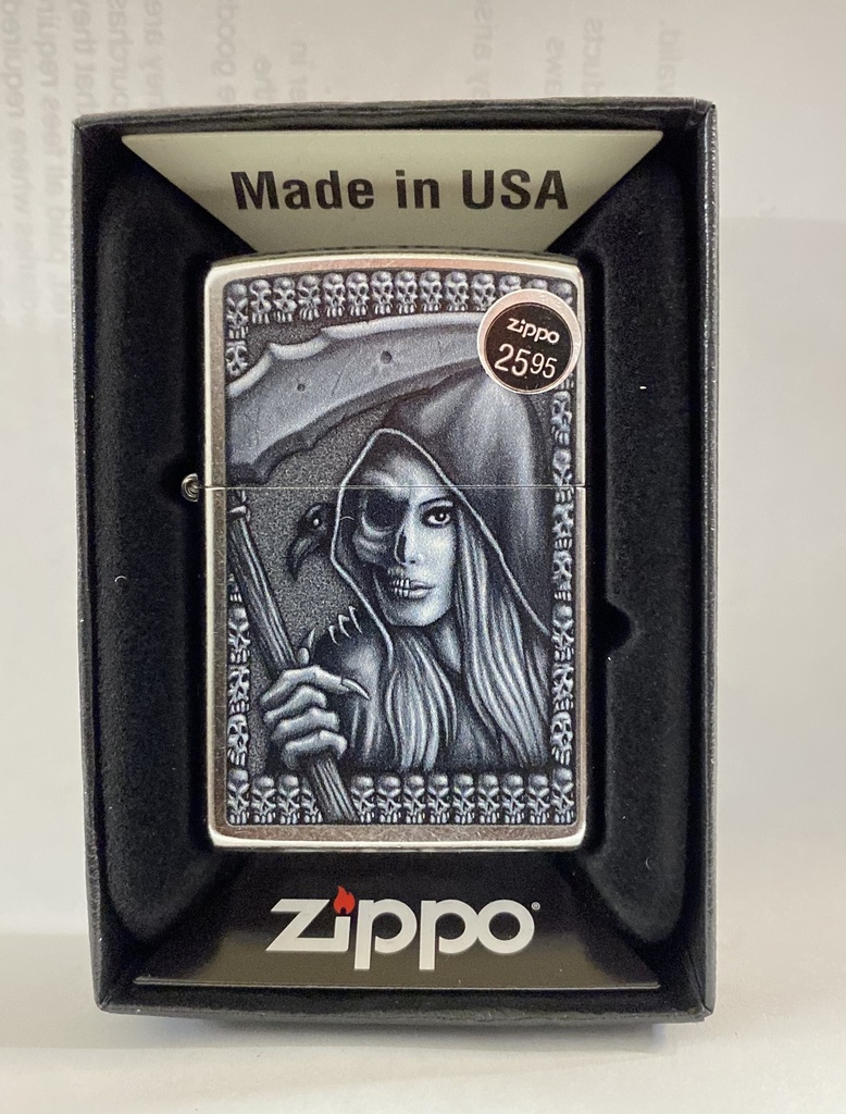 ZIPPO LIGHTER GRIM WOMEN #46151