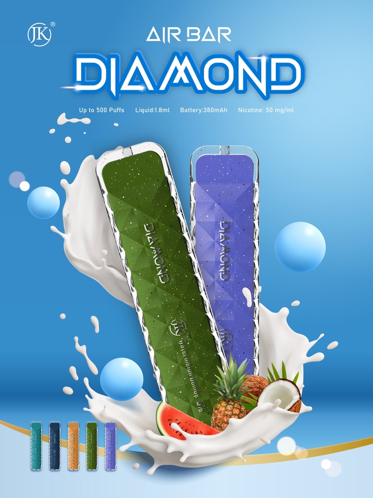 AIR BAR DIAMOND DISPOSABLE 5% 10CT