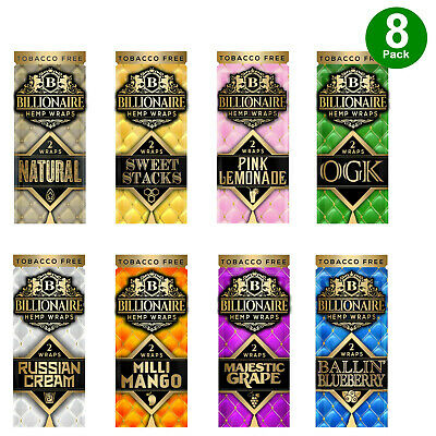 BILLIONAIRE HEMP WRAPS 50CT ( 25 X 2CT)