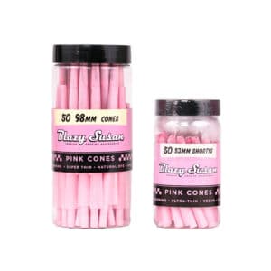 BLAZY SUSAN PINK CONES 50CT JAR