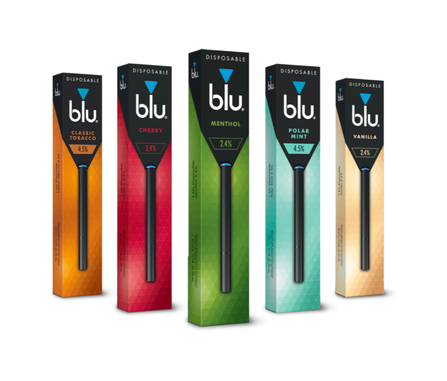 BLU DISPOSABLE 2.4% BOX OF 5