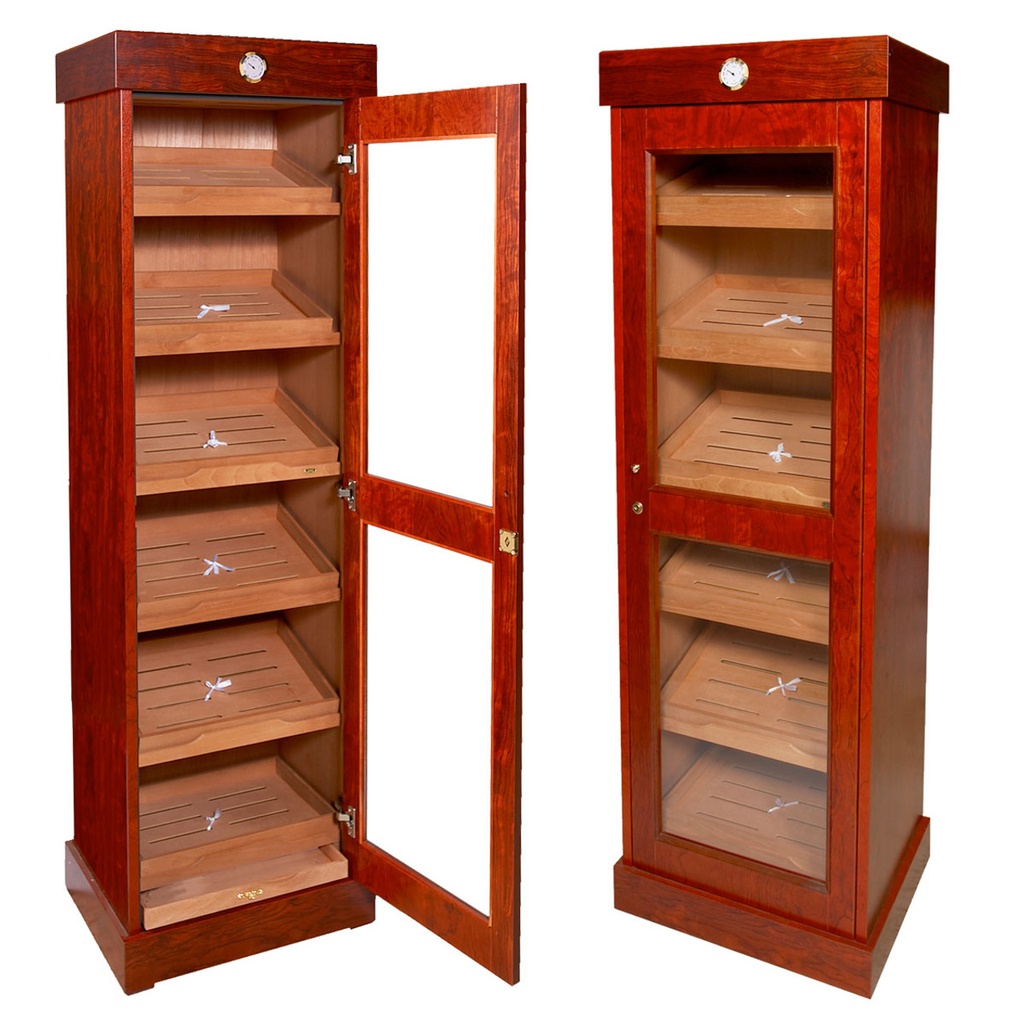 CIGAR CABINET LD LIGHT 4 FEET WIDE LENGTH 6 FEET