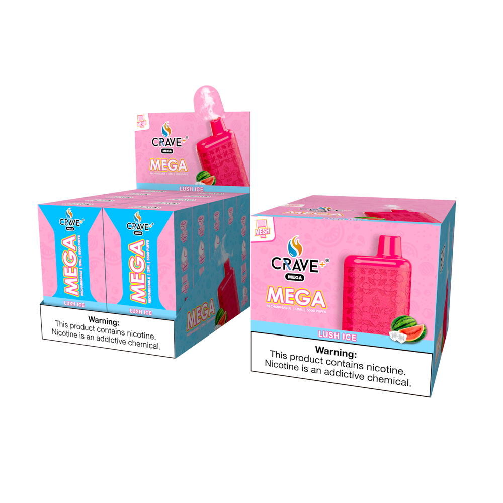 CRAVE MEGA 5500 PUFFS 10 PACK