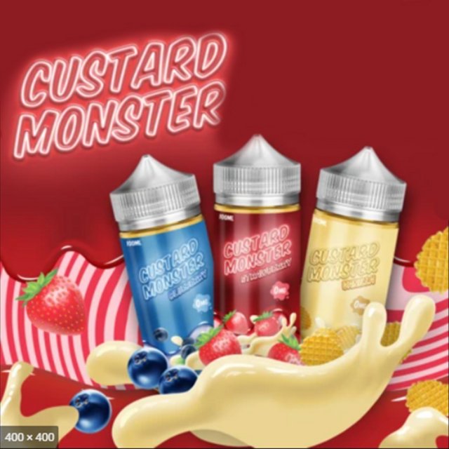 CUSTARD MONSTER SYNTHETIC NICOTINE 100ML