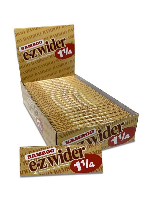 EZ WIDER BAMBOO HEMP PAPERS BOX OF 24