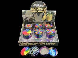 HIGH QUALITY METAL GRINDER DISPLAY 12CT