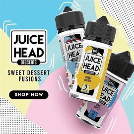 JUICE HEAD DESSERTS SYNTHETIC NICOTINE 100ML