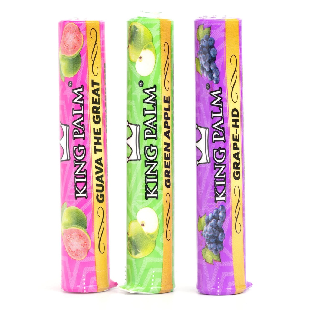 KING PALM SINGLE TUBE PRE-ROLL BOX OF 24 (TERPENE INFUSED)