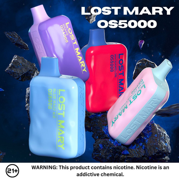 LOST MARY OS5000 DISPOSABLE 5% 10CT