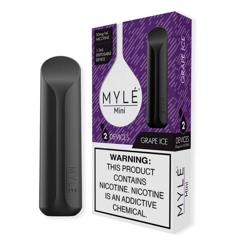 MYLE MINI DISPOSABLE 2CT BOX OF 10