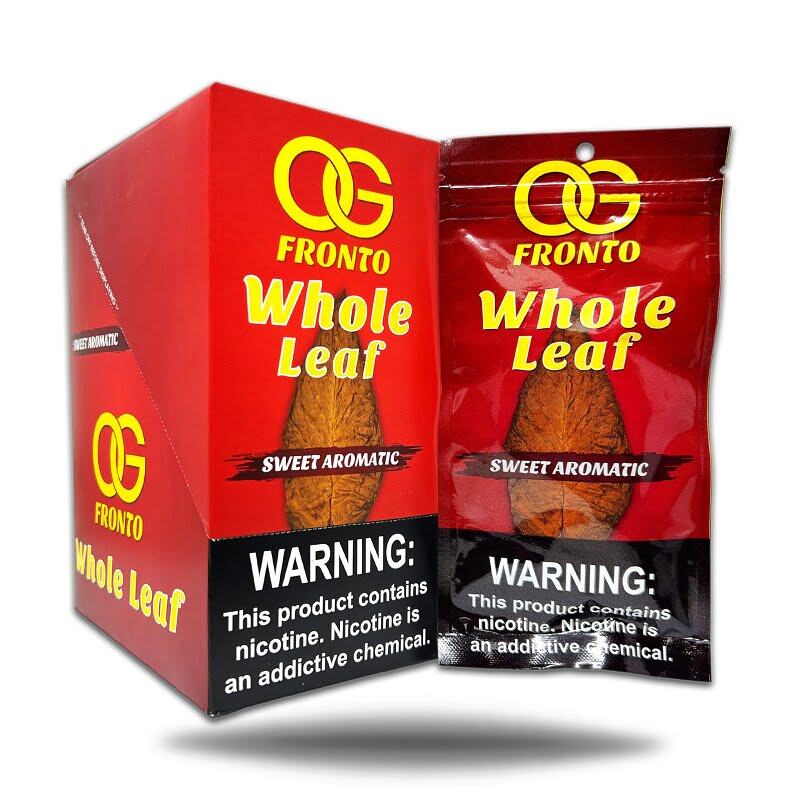 OG FRONTO FLAVORED WHOLE LEAF BOX OF 10