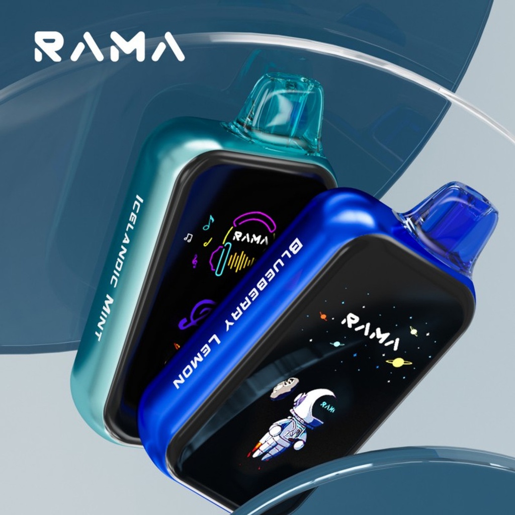 RAMA DUAL MESH DISPOSABLE 5% 16000 PUFFS 5CT