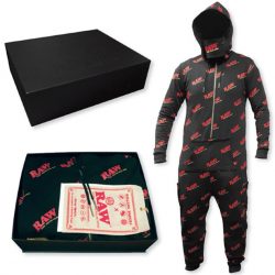 RAW BLACK SPACESUIT ONESIE