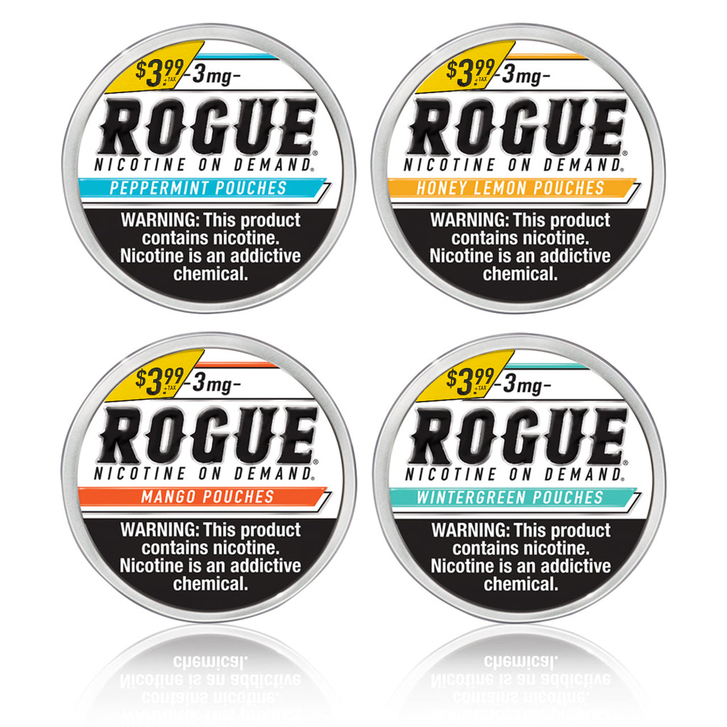 ROGUE NICOTINE POUCHES 5CT **PRE-PRICED $3.99**