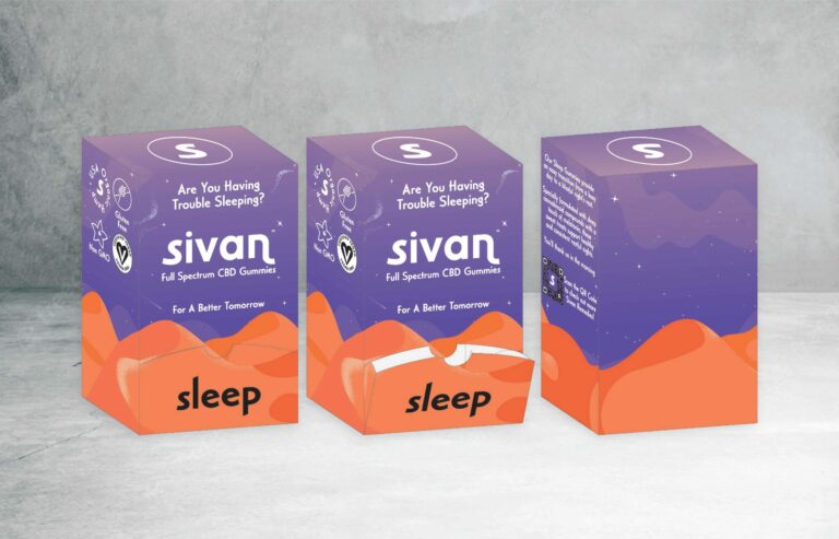 SIVAN 125MG FULL SPECTRUM CBD GUMMIES 5CT BOX OF 10