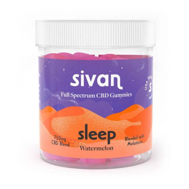 SIVAN 750MG FULL SPECTRUM CBD GUMMIES 30CT JAR