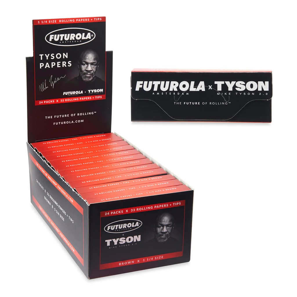 TYSON RANCH X FUTUROLA PAPERS +TIPS BOX OF 24