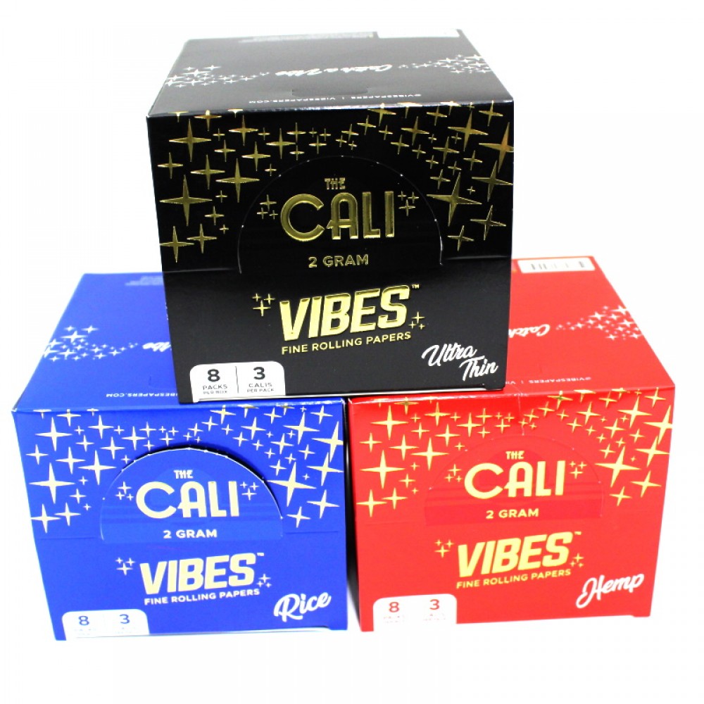 VIBES THE CALI 2 GRAM 3CT BOX OF 8