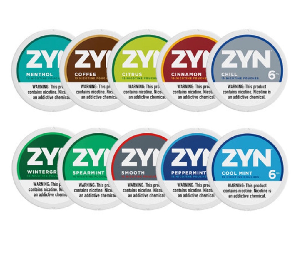 ZYN NICOTINE POUCHES 5CT