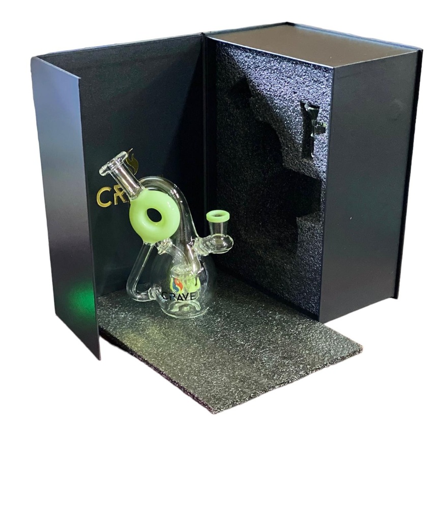 CRAVE GLASS GIFT BOX WATER PIPE C-RO1364