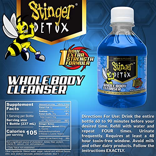 STINGER DETOX WHOLE BODY CLEANSER 8OZ