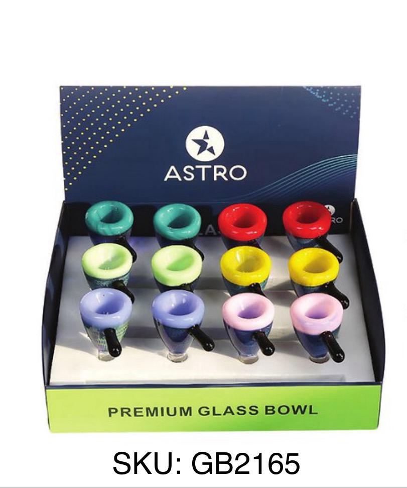 ASTRO PREMIUM GLASS BOWL 14MM 12CT GB2163