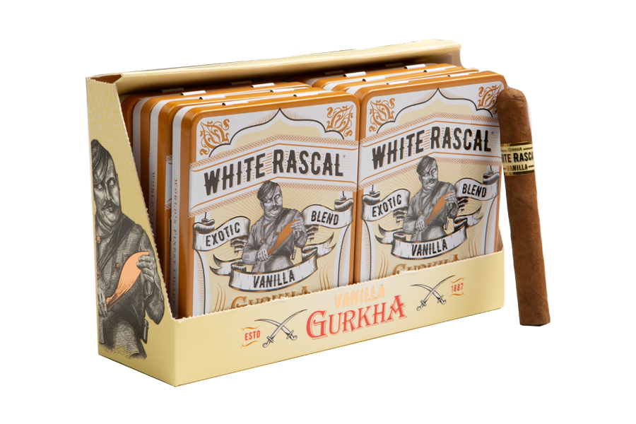 GURKHA WHITE RASCAL VANILLA 4X38 (60)