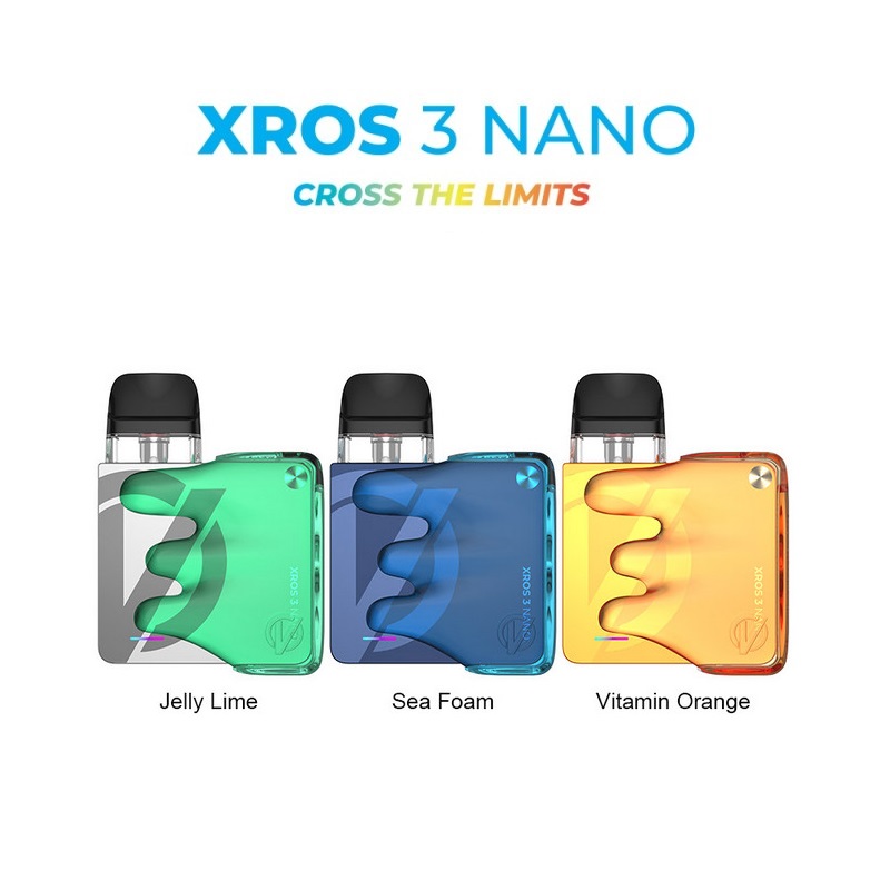 VAPORESSO XROS 3 NANO 1000MAH POD SYSTEM STARTER KIT