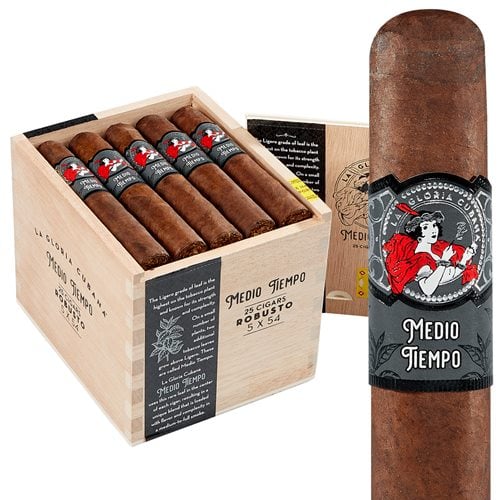 LA GLORIA CUBANA MEDIO TIEMPO ROBUSTO CIGARS (25)