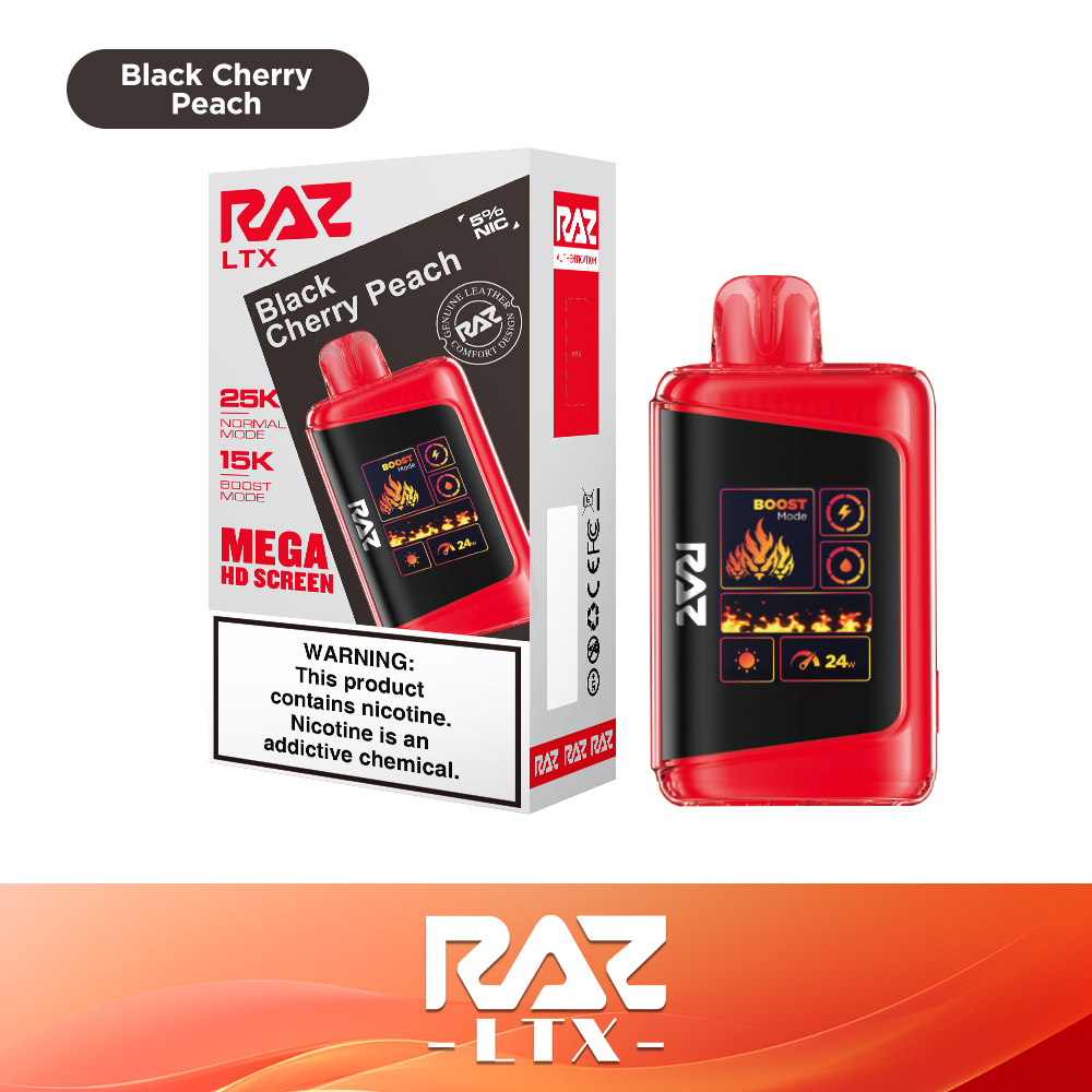 RAZ LTX 25000  DISPOSABLE BOX OF 5