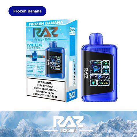 RAZ LTX25000 FROZEN EDITION 5% DISPOSABLE BOX OF 5