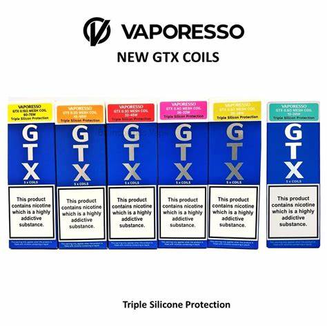 VAPORESSO GTX  REPLACEMENT COIL PACK OF 5