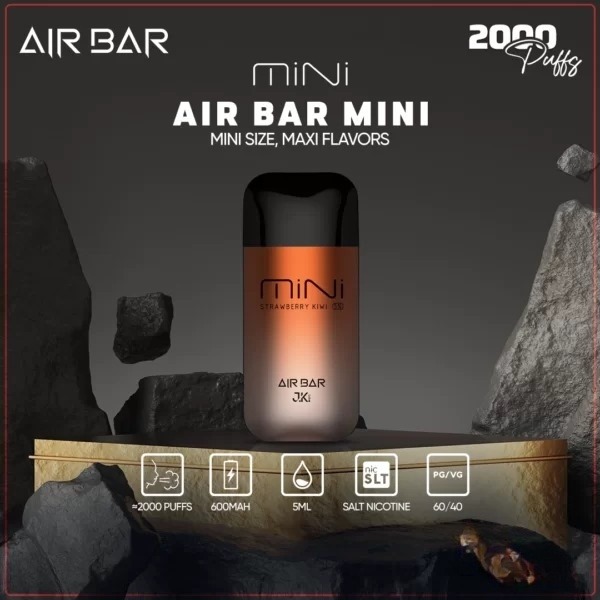 AIR BAR MINI 5% DISPOSABLE 2000 PUFFS BOX OF 10