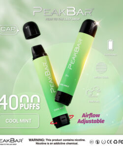 PEAK BAR 4000 PUFFS 0% NICOTINE 10PK