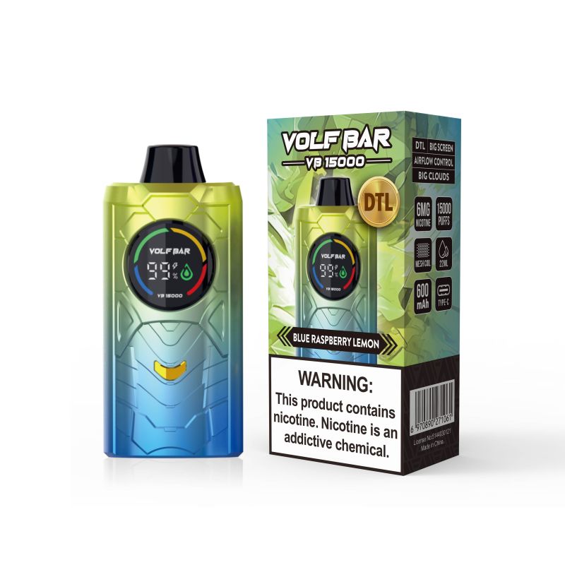 VOLF BAR 15000 PUFFS 6% VAPE BOX OF 5