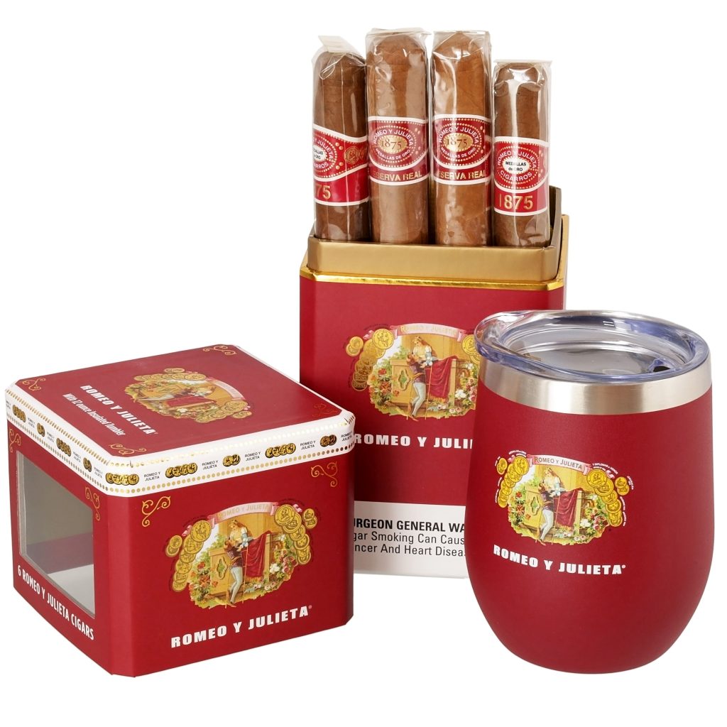 ROMEO Y JULIETA ASSORTMENT TUMBLER SAMPLER (6)