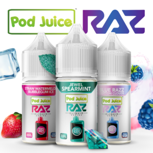 POD JUICE X RAZ SYNTHETIC SALT 30ML