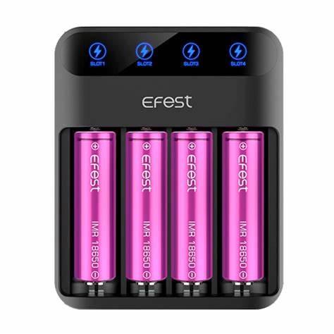 EFEST LUSH Q4 - QUAD SLOT BATTERY CHARGER