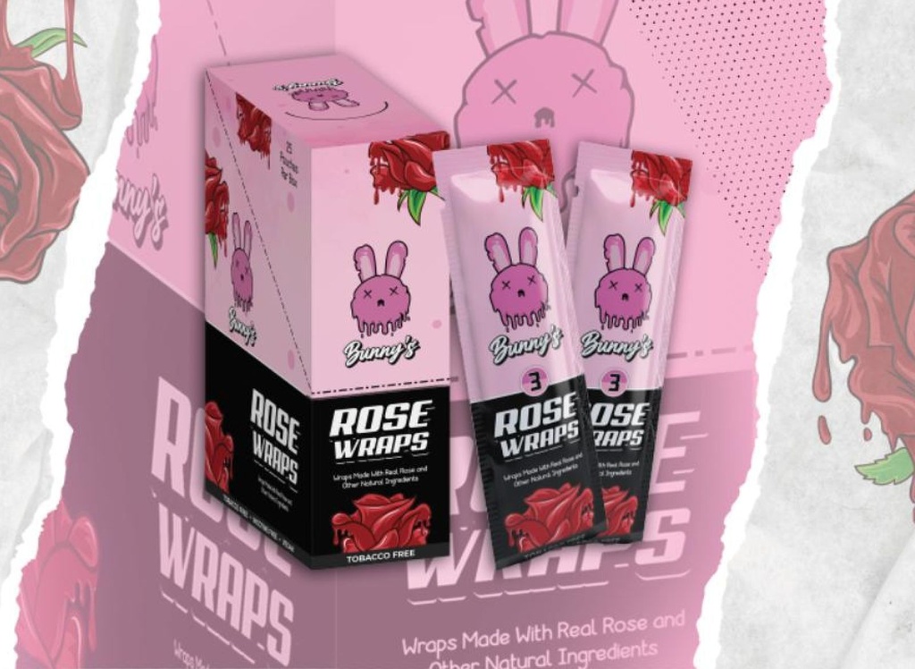 BUNNYS WRAPS BUNNY ROSE WRAPS