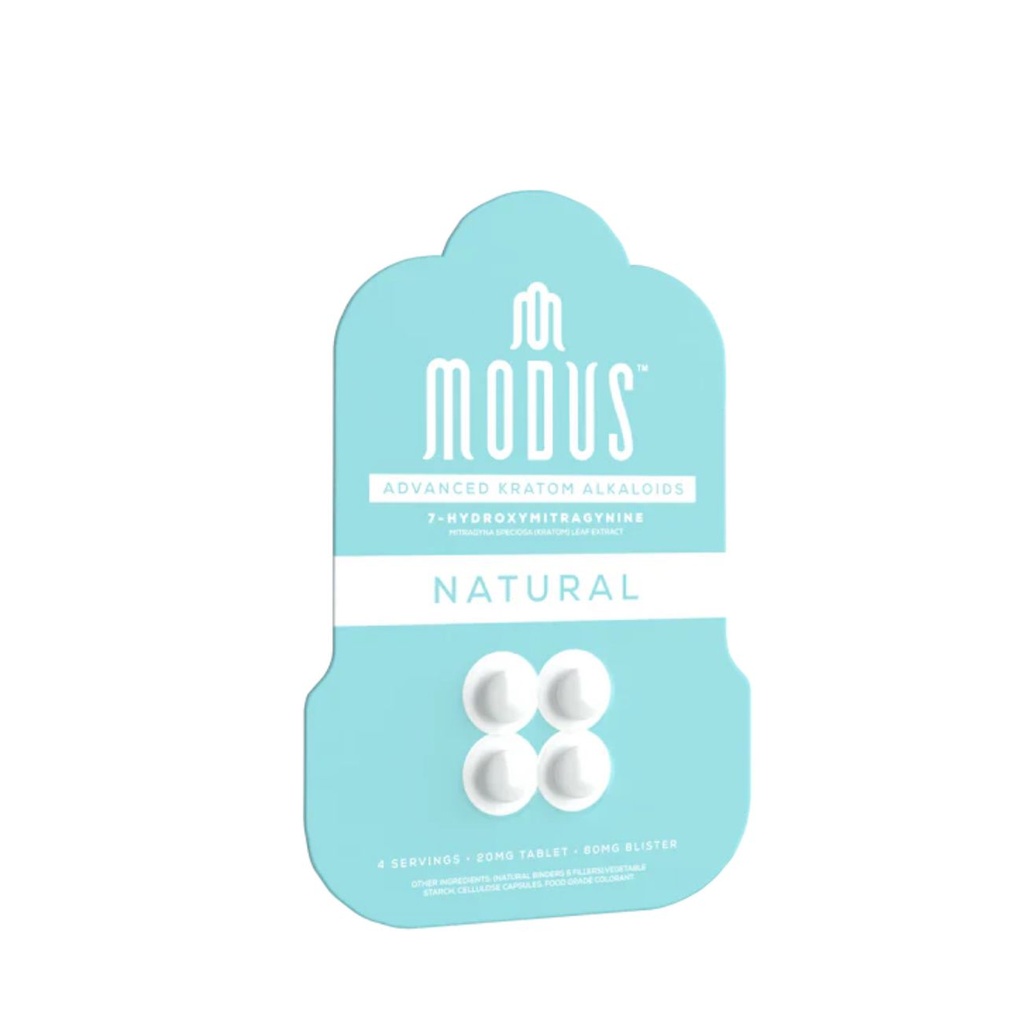 MODUS 7 HYDROXYMITRAGYNINE TABS 4CT 20MG