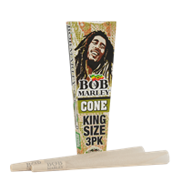BOB MARLEY KING SIZE 83MM CONE UNBLEACHED  6CT BOX OF 33
