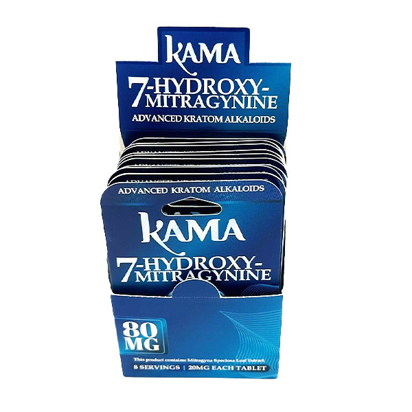 KAMA 7 HYDROXYMITRAGYNINE 4CT TABLEETS 20MG