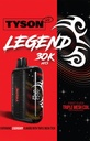 TYSON 2.0 LEGEND 5% DISPOSABLE 30000 PUFFS BOX OF 5