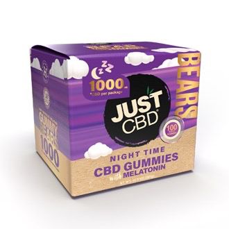 JUST CBD 1000MG NIGHT TIME BEAR GUMMIES