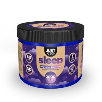 JUST CBD 2000 MG GABA AND L- THEANINE MIXED BERRY CALM GUMMIES