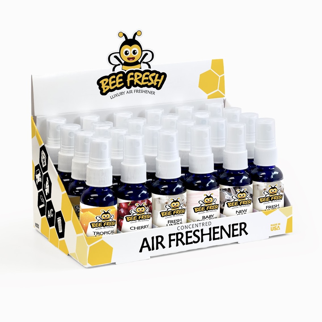 BEE FRESH AIR FRESHENER SPRAY 24CT