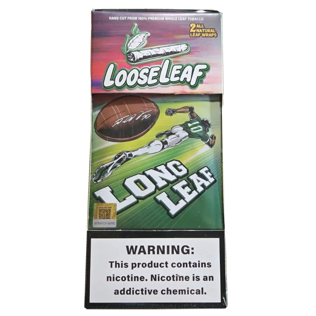 LOOSE LEAF -LONG LEAF WRAPS 2CT BOX OF 10