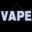 BUSINESS IMAGE SIGN RGBW WAVE LARGE VAPE