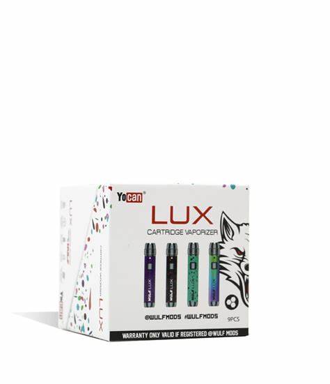 WULF LUX CARTRIDGE VAPORIZER BOX OF 9